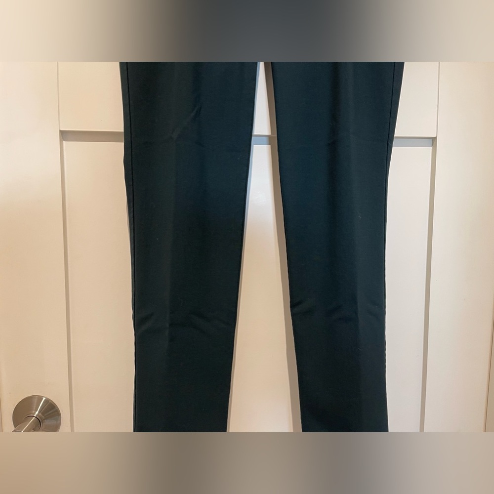 Theory Testra 2B Women’s Green/Forest Green Pants size 0 - Picture 4 of 14